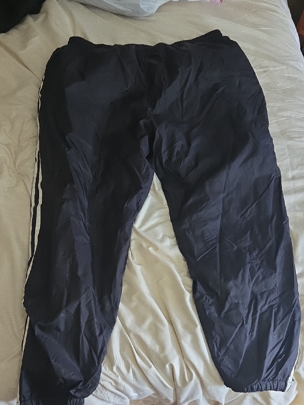 Fleece Lined Black Joggers